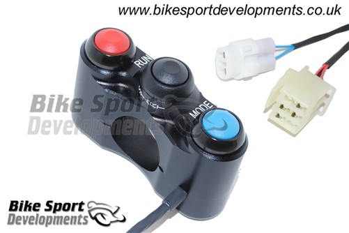 Bike Sport Developments - Plug and Play Start / Mode / Kill Switch Pod 09-14 Yamaha YZF-R1