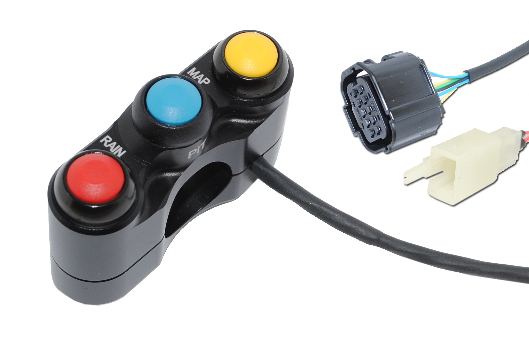 Bike Sport Developments - Yamaha 2017+ YZF-R6  WSSP Spec Left Side Button Pod - Plug & Play