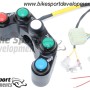 Bike Sport Developments - Plug and Play 5 Button Switch Pod - 12-14 Yamaha YZF-R1 with YEC Kit Harness