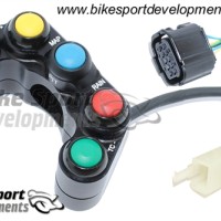 Bike Sport Developments - Plug & Play Left Side Button Pod - Yamaha 2017+ YZF-R6 - YEC Kit Harness Bike Sport Developments - Plug & Play Left Side Button Pod - Yamaha 2017+ YZF-R6 - YEC Kit Harness
