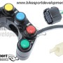 Bike Sport Developments - Plug & Play Left Side Button Pod - Yamaha 2017+ YZF-R6 - YEC Kit Harness