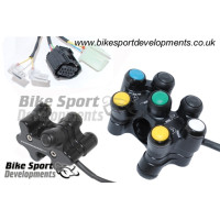 Bike Sport Developments - Yamaha 2015-2019 YZF-R1 / R1M / R1S Left Side Road / Track Button Pod - Plug and Play