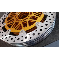 Biting Performance Superbike Brake Disc Set - 330 x 6mm - 2019+ K67 BMW BMW S1000RR (Forged / Carbon Wheels)