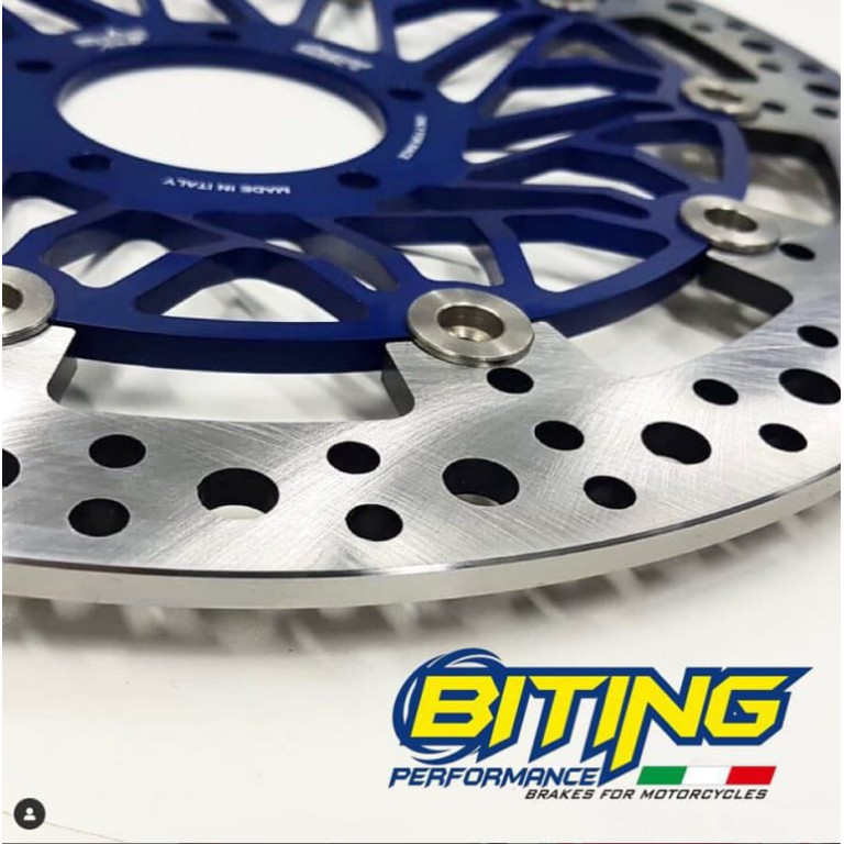 Biting Performance Superbike Brake Disc Set - 330 x 6mm - 2019+ K67 BMW BMW S1000RR (Forged / Carbon Wheels)