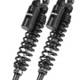 Bitubo WMT0 Road Rear Twin Shocks ( Piggy Back Tank ) For Moto Guzzi V7 III Stone Night Pack 2019 - 2020 ( Black )