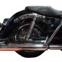 Bitubo Road Rear Twin Shocks For Harley Davidson Road King  1999 - 2008 ( 316mm , Chrome )