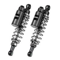 Bitubo Road Rear Twin Shocks ( Piggy Back Tank ) For Harley Davidson XL 1200C 2011 - 2018 ( Chrome Spring ) 280mm Bitubo Road Rear Twin Shocks ( Piggy Back Tank ) For Harley Davidson XL 1200C 2011 - 2018 ( Chrome Spring ) 280mm