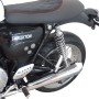 Bitubo Road Rear Twin Shocks For Triumph Thruxton RS 2019 - 2021 ( 386mm ) ( Chrome )