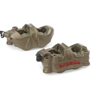 Brembo GP4-RR 108mm 32/36 Monoblock Caliper Set with Hard Anodized Finish (New Version)