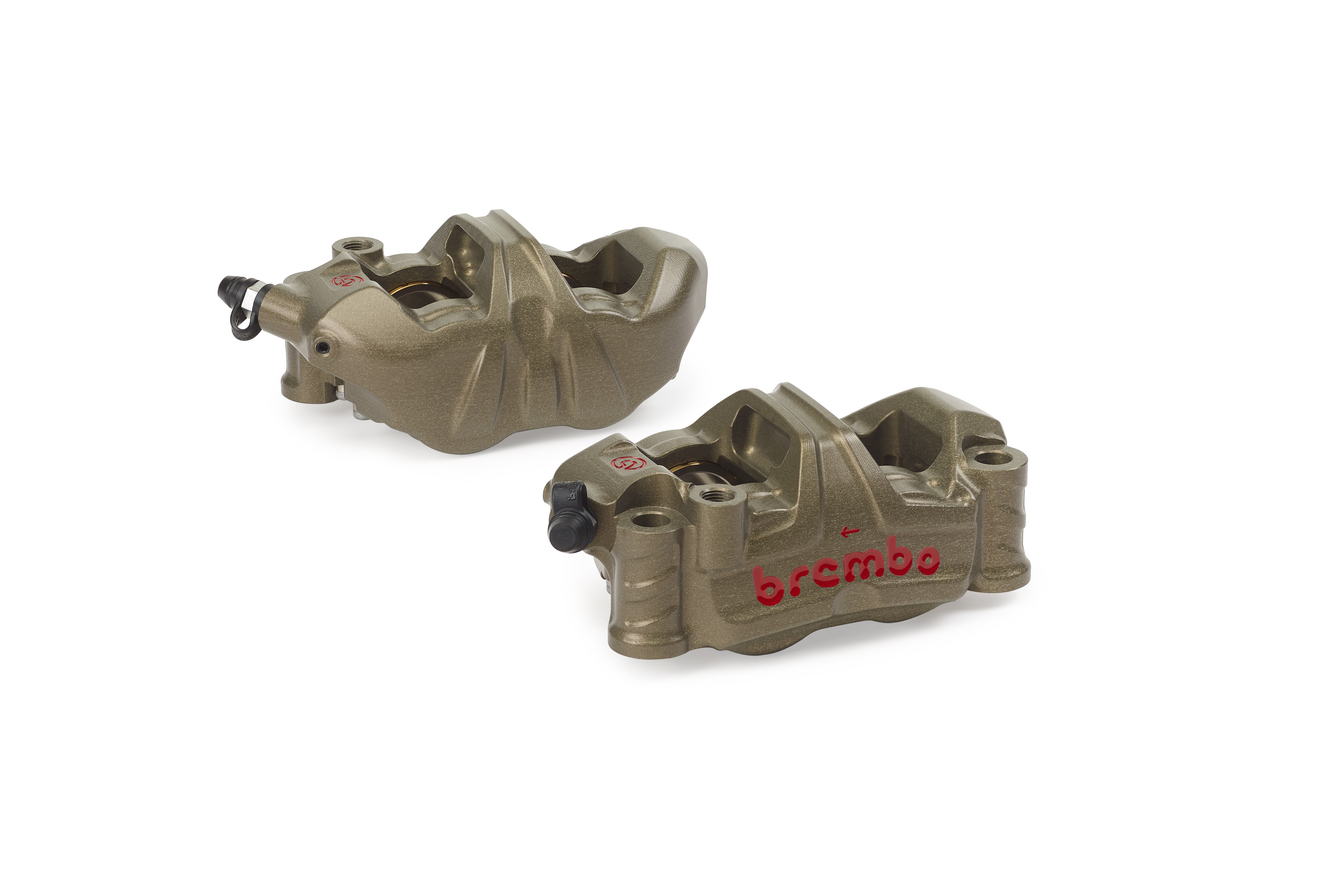 Brembo GP4-RR 108mm 32/36 Monoblock Caliper Set with Hard Anodized Finish