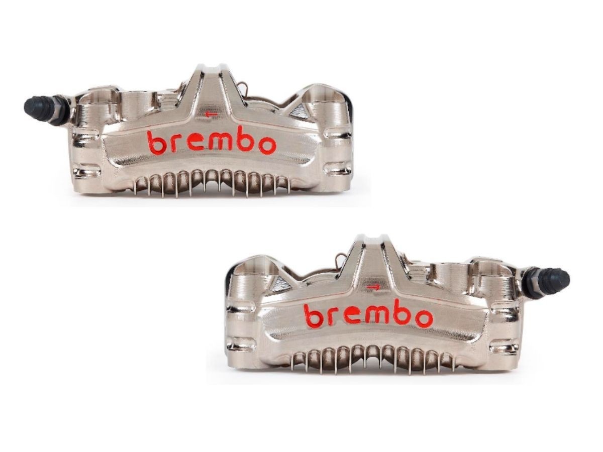 Brembo GP4-MS 100mm Finned Monoblock Caliper Set