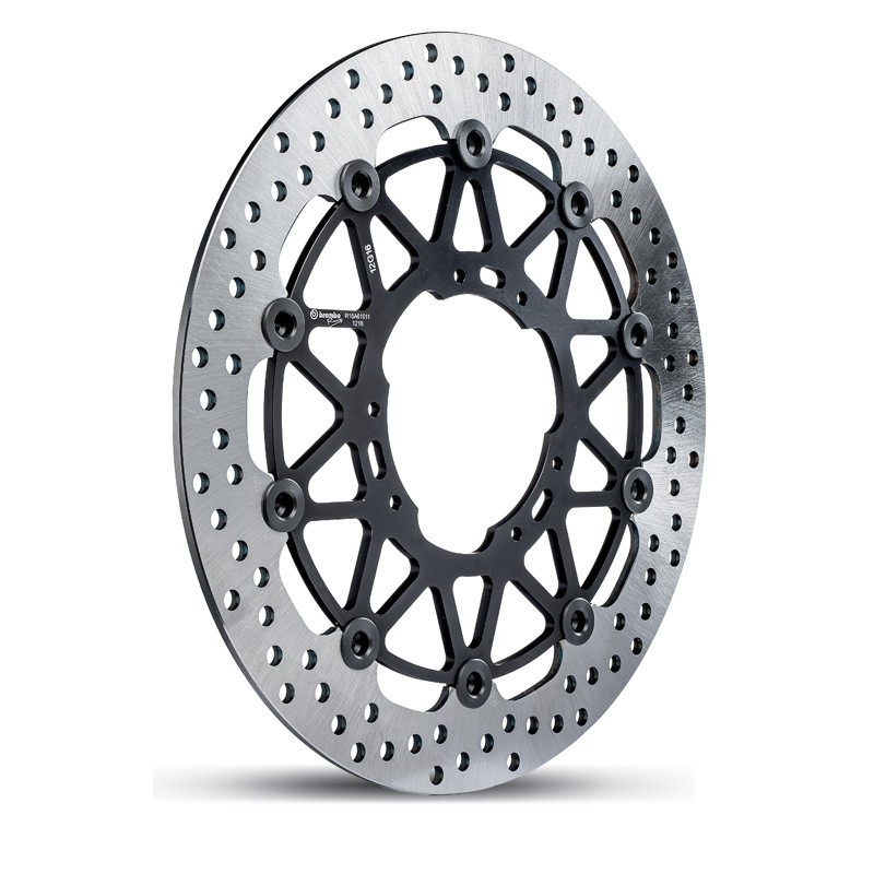 Brembo Supermoto Full Floating Racing Rotor 320mm x 5.5mm - KTM / Husqvarna / Gas Gas - 125 / 250 / 300 / 450 / 500