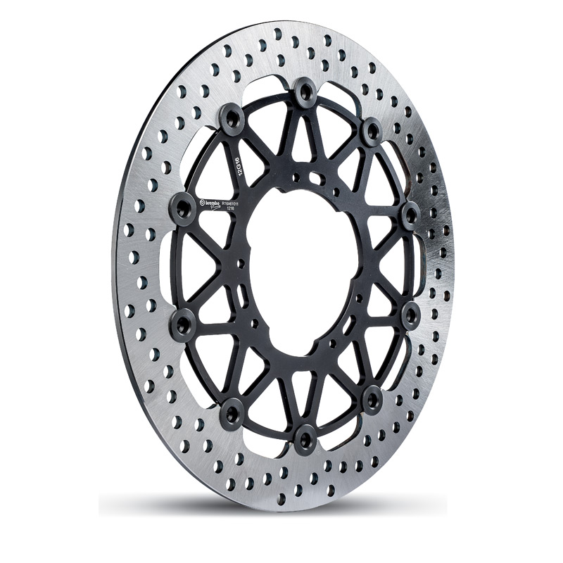 Brembo Supermoto Full Floating Racing Rotor 320mm x 5.5mm - KTM / Husqvarna / Gas Gas - 125 / 250 / 300 / 450 / 500 Brembo Supermoto Full Floating Racing Rotor 320mm x 5.5mm - KTM / Husqvarna / Gas Gas - 125 / 250 / 300 / 450 / 500