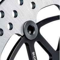 Brembo Supermoto Full Floating Racing Rotor 320mm x 5.5mm - KTM / Husqvarna / Gas Gas - 125 / 250 / 300 / 450 / 500