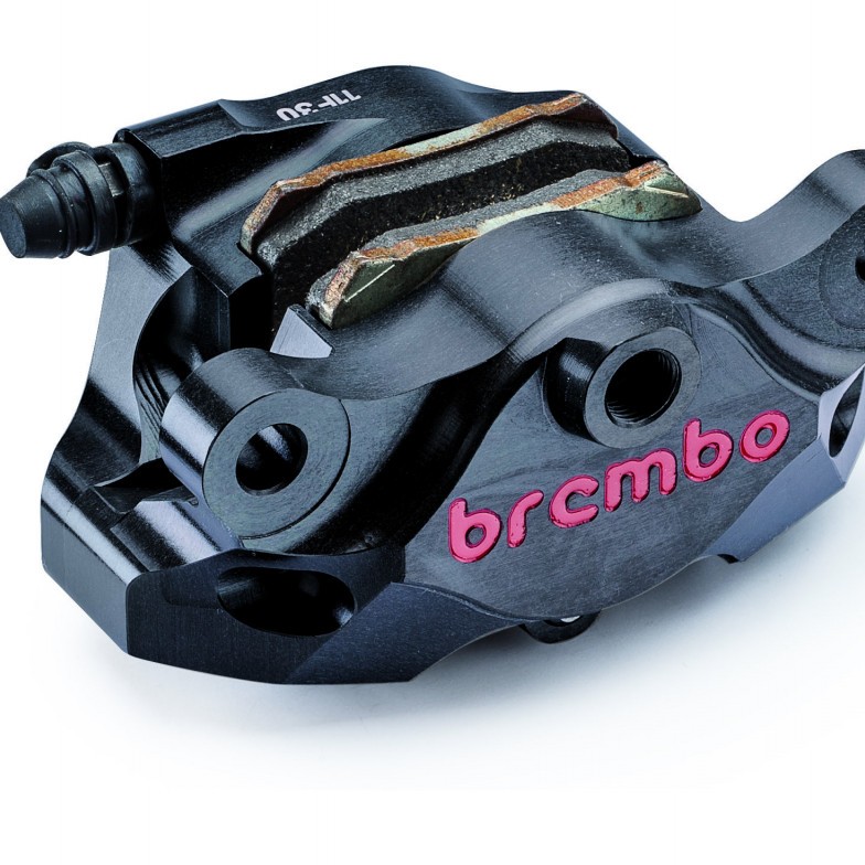 Brembo - Black Billet CNC Rear Caliper, 84mm Spacing - 120.A441.30