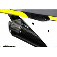 CMT Compositi Carbon Exhaust Guard for KTM SMR 450 / SXF / Husqvarna FC / FS  (2023)