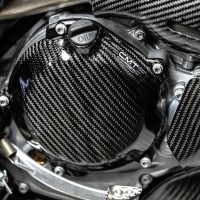 CMT Compositi Carbon Clutch Cover KTM SMR 450 / SXF / Husqvarna FC / FS (2023) CMT Compositi Carbon Clutch Cover KTM SMR 450 / SXF / Husqvarna FC / FS (2023)