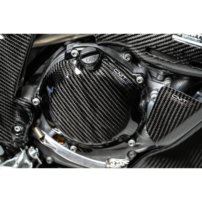 CMT Compositi Carbon Clutch Cover KTM SMR 450 / SXF / Husqvarna FC / FS  (2023)