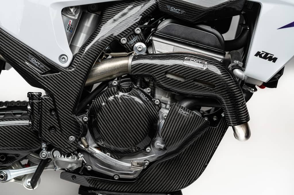 CMT Compositi Carbon Clutch Cover KTM SMR 450 / SXF / Husqvarna FC / FS  (2023)