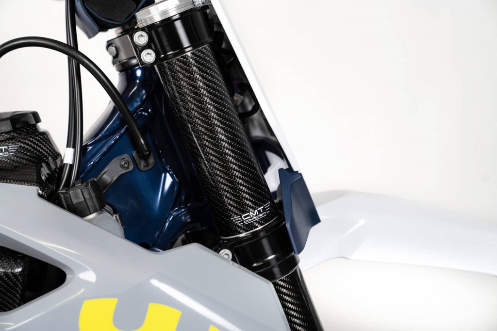 CMT Compositi Carbon Upper Fork Guards for KTM SMR 450 /  SX / SXF / Husqvarna FC / FS / TC / 701 (2023)