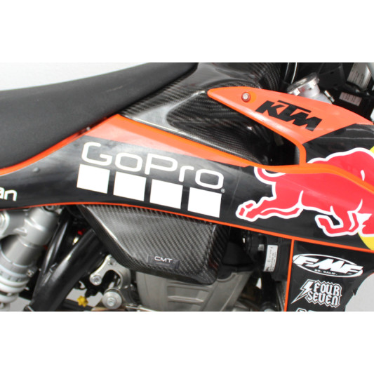 CMT Compositi Carbon Fiber Lower Tank Cover for KTM EXC-F, XCF-W