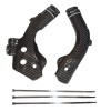 CMT Compositi CARBON FRAME GUARDS for HUSQVARNA FC 450 2019 - 2021 CMT Compositi CARBON FRAME GUARDS for HUSQVARNA FC 450 2019 - 2021