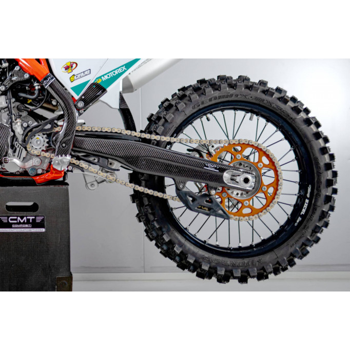 CMT Compositi CARBON SWING ARM COVERS  for HUSQVARNA FC 450 2019 - 2021