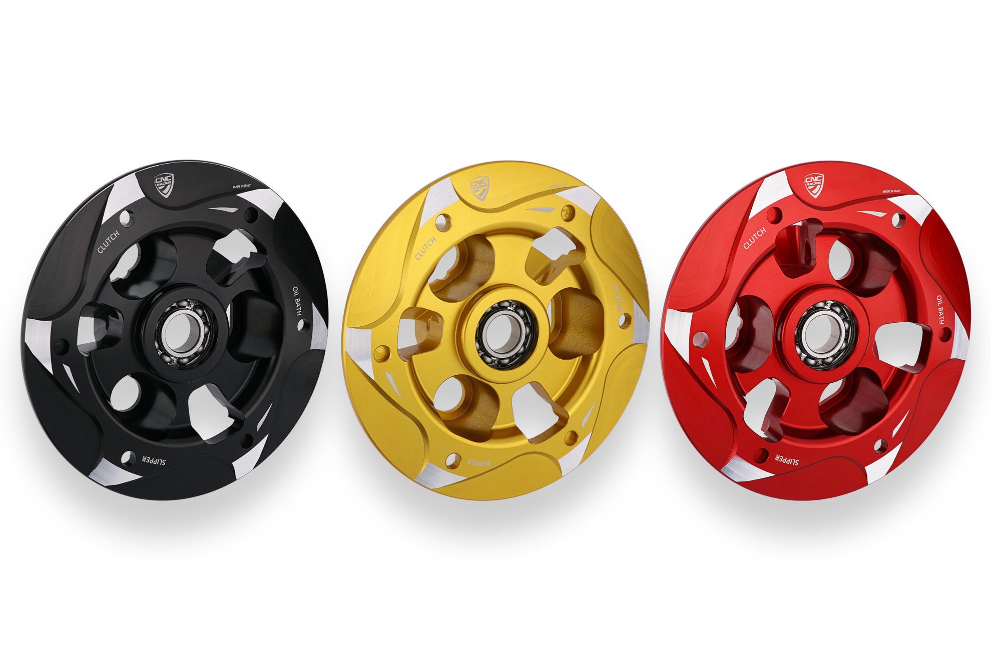 CNC Racing Pressure Plate Oil Bath Clutch (Bi-Color) - Ducati 1199/1299/959 Panigale