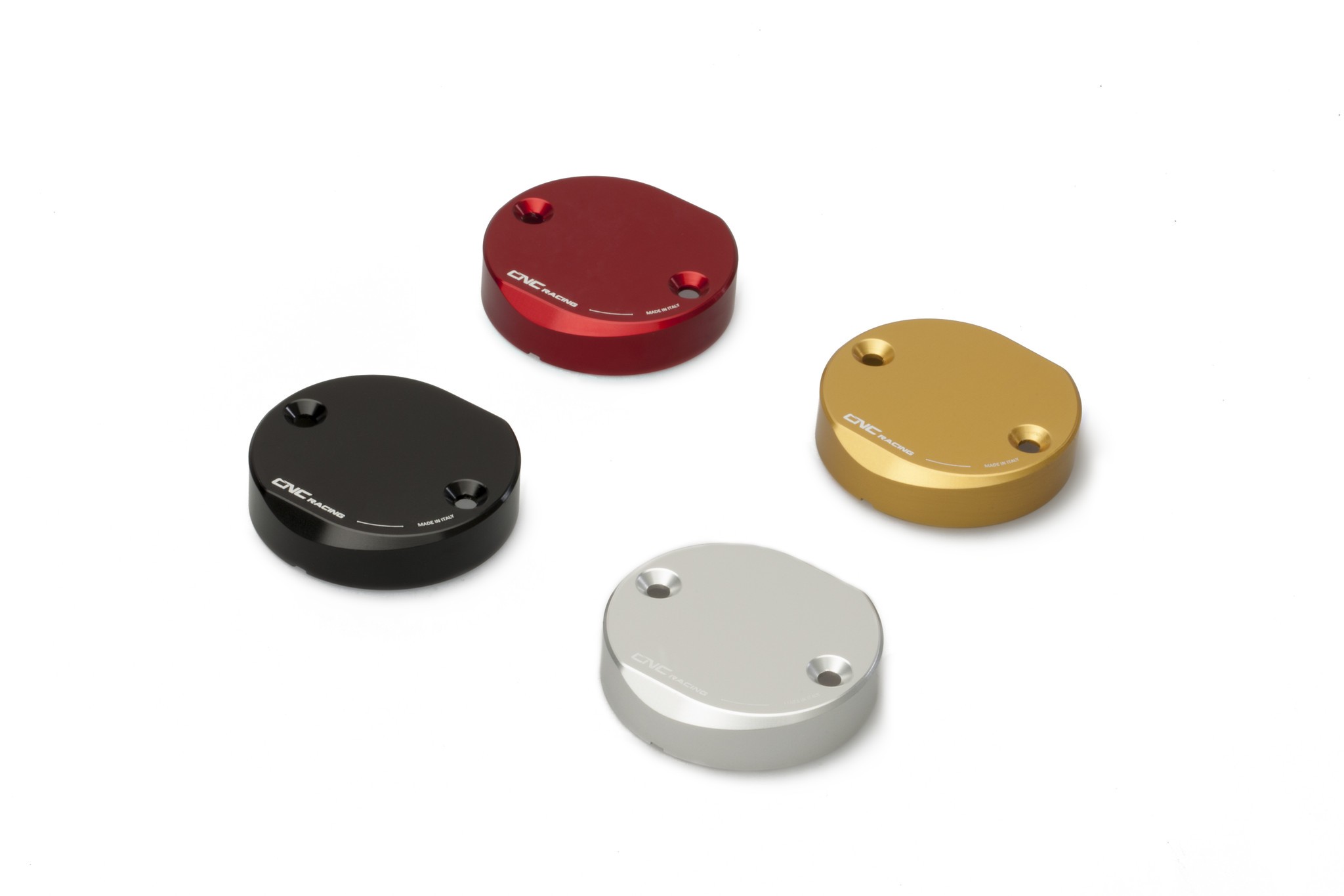 CNC Racing 'TOUCH' Front or Rear Brake Reservoir Cap - Most Ducati Models
