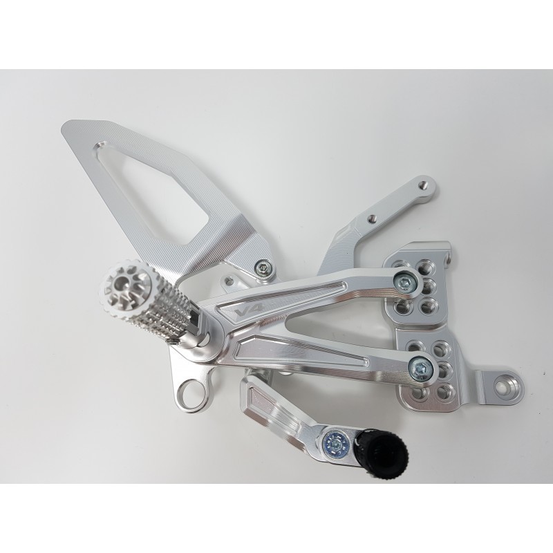 CNC Racing RPS Adjustable Rearsets for the Ducati Panigale V4 / S / Speciale