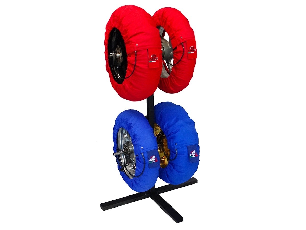 CapIt Totem 4 Collapsible Tire & Wheels Rack