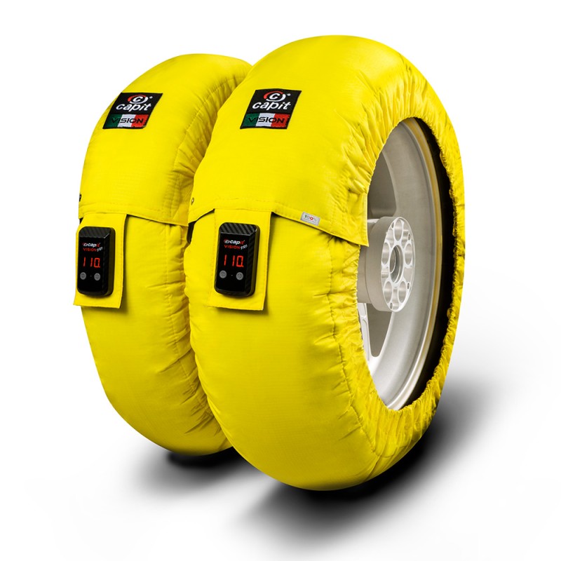 CapIt Suprema Vision Pro Digital Tire Warmers - Multiple Color Options CapIt Suprema Vision Pro Digital Tire Warmers - Multiple Color Options