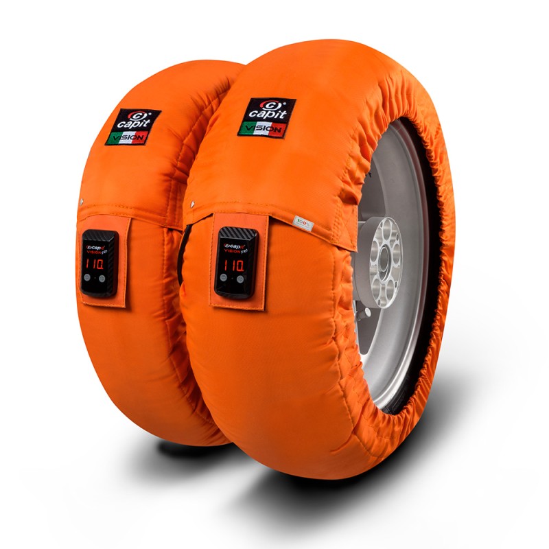 CapIt Suprema Vision Pro Digital Tire Warmers - Multiple Color Options CapIt Suprema Vision Pro Digital Tire Warmers - Multiple Color Options