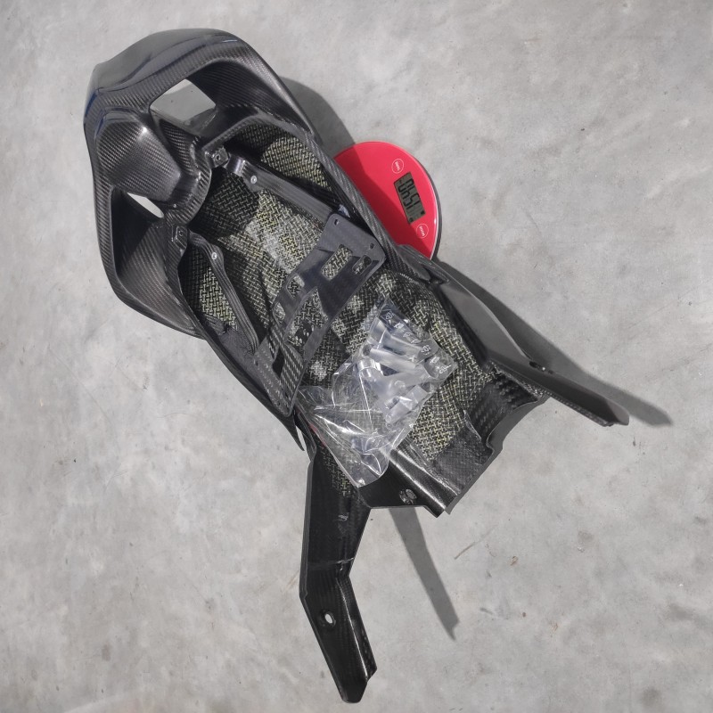 Carbon Fiber Subframe / Monocoque Tail Assembly - Ducati Panigale V4 R / V4 S / V4 SP / Superleggera