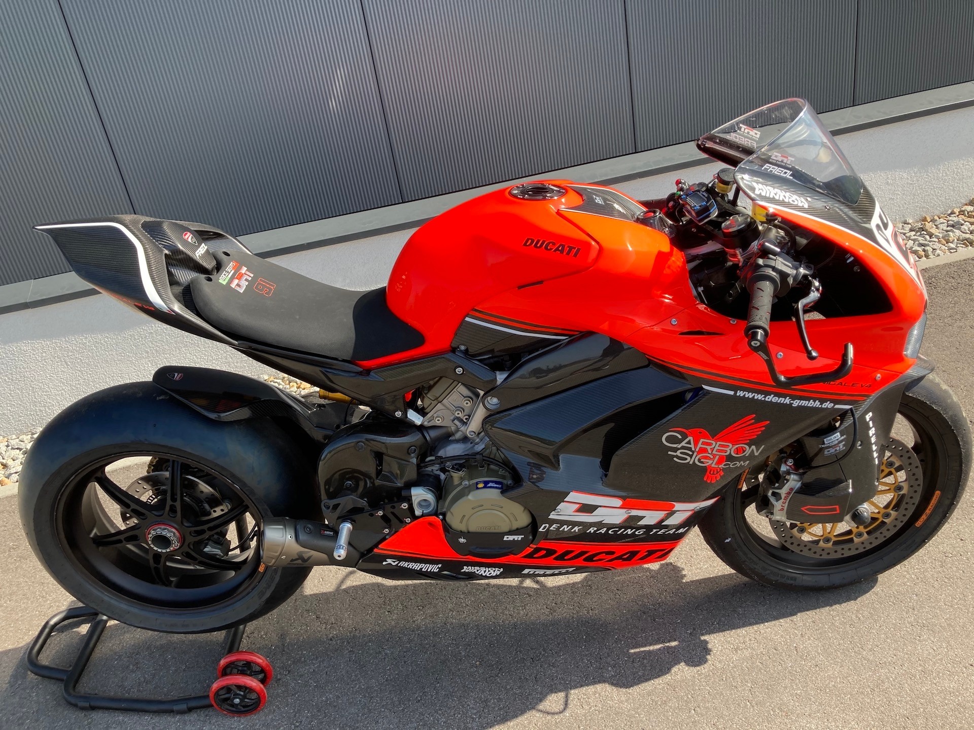 Carbon Fiber Subframe / Monocoque Tail Assembly - Ducati Panigale V4 R / V4 S / V4 SP / Superleggera