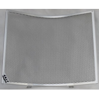 Cox Racing Group Silver Radiator Guard  2017+ GSX-R1000 / GSX-R1000R
