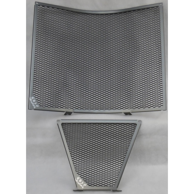 Cox Racing Group Titanium Radiator and Oil Cooler Guard Set  2017+ GSX-R1000 / GSX-R1000R
