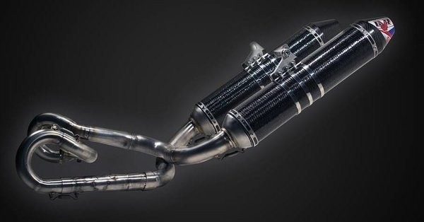 DVR Dual Titanium Exhaust System For Honda CRF 250 2018 - 2020