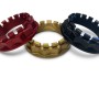 Superlite 48mm CNC Machined Rear Aluminum Axle Nut Set - Ducati