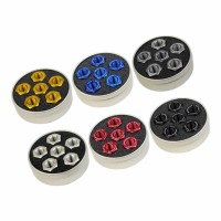 Driven Racing 7075 Aluminum Sprocket Nut Set M10x1.25 / M10x1.0 / M12x1.5 / M8x1.25 Driven Racing 7075 Aluminum Sprocket Nut Set M10x1.25 / M10x1.0 / M12x1.5 / M8x1.25