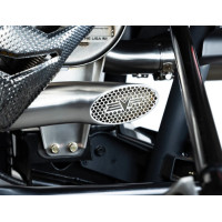 Evolution Powersports Racing Shocker Electric Side-Dump Down Pipe with Bullet Muffler | CAN-AM Maverick R (2024-2026) Evolution Powersports Racing Shocker Electric Side-Dump Down Pipe with Bullet Muffler | CAN-AM Maverick R (2024-2026)