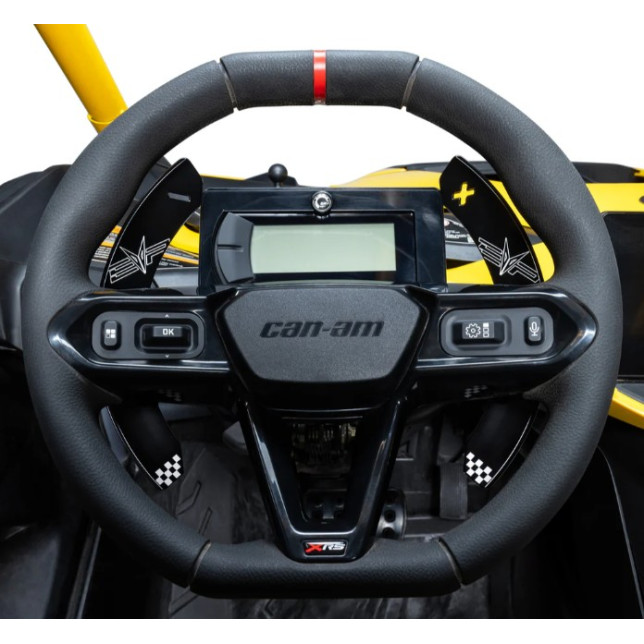 Evolution Powersports Billet Paddle Shifters | CAN-AM Maverick R (2024-2026)