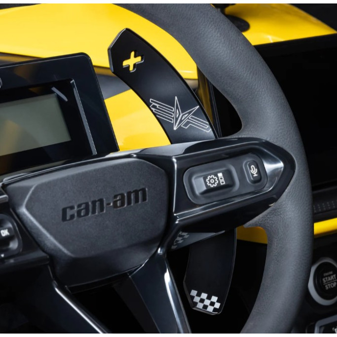 Evolution Powersports Billet Paddle Shifters | CAN-AM Maverick R (2024-2026)