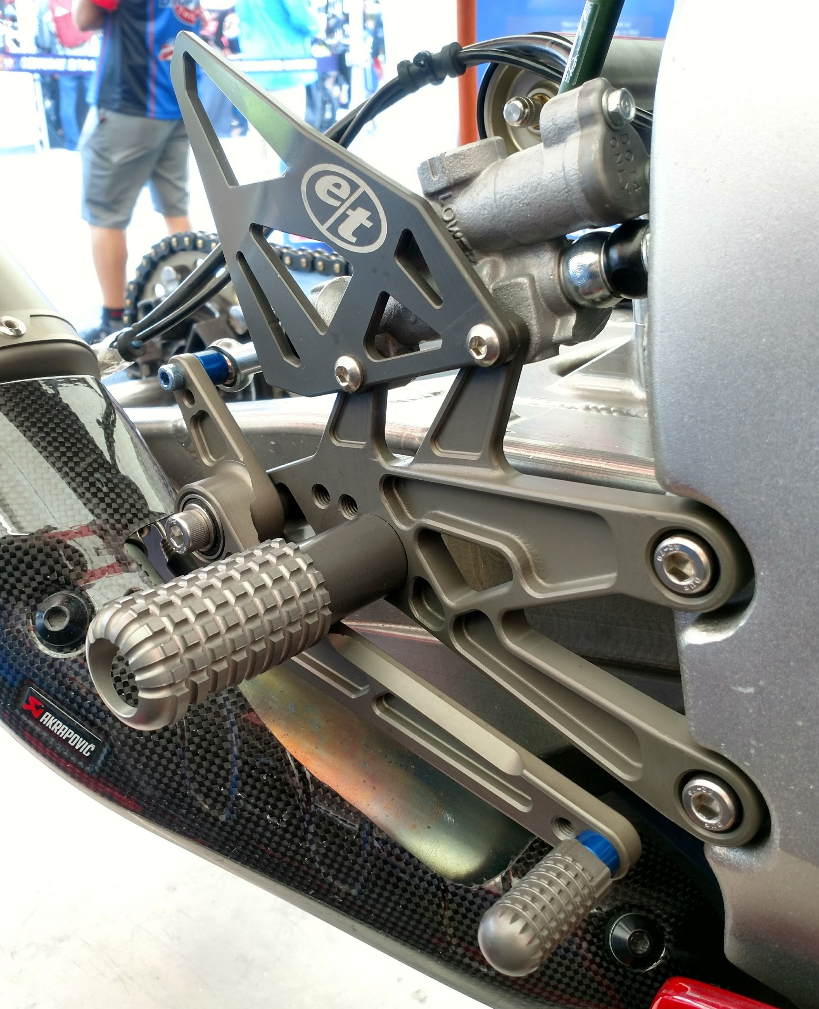 Evol Technology Works Racing Rearsets Kit - 2017-19 Honda CBR1000RR