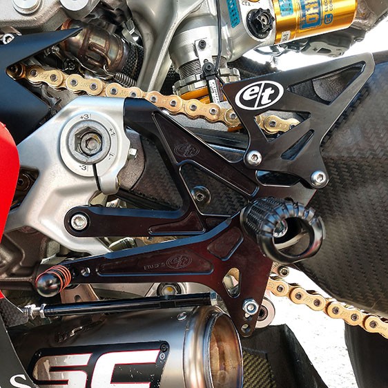 Evol Technology Ducati V4R/S Rearsets Kit