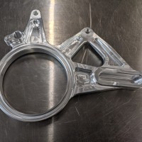 Evol Technology Ducati V4R / V4 / V4S / V4RS Speed Sensor Relocation Brake Carrier For Stock & Corse Swingarm