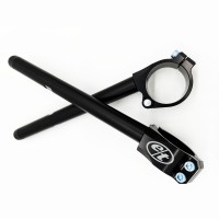 Evol Technology 53mm Clip Ons - Tangent Tube Design Evol Technology 53mm Clip Ons - Tangent Tube Design