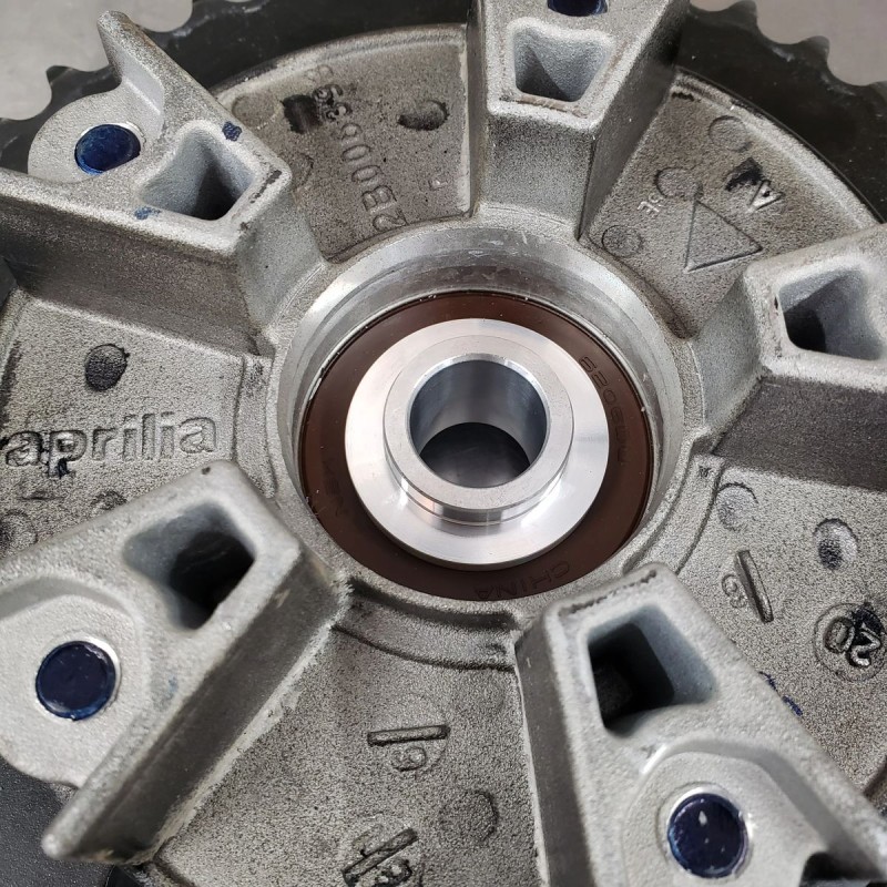 Fast Frank Racing Rear Inner Sprocket Carrier Spacer For The Aprilia RS 660 2021