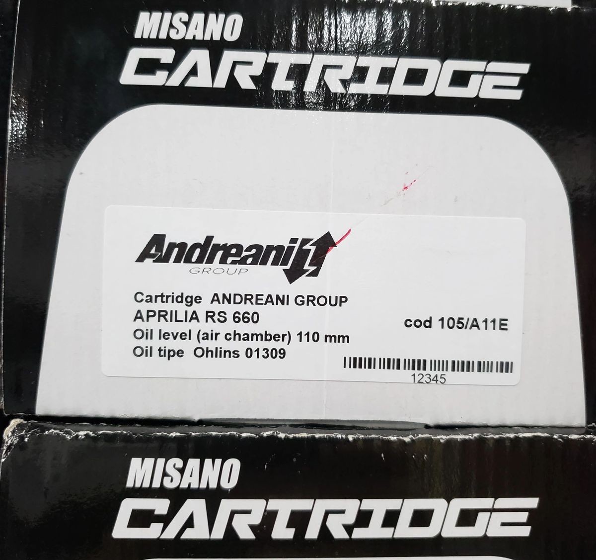 Andreani Misano Fork Cartridge Kit For The Aprilia RS 660 2021
