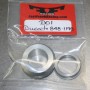 Fast Frank Racing Ducati 749 / 999 / 848 / 1098 / 1198 Front Wheel Captive Spacer Kit